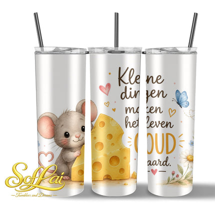 Tumbler Muis met kaas 1001