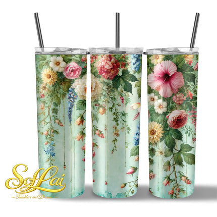 Tumbler Hang bloemen 1013