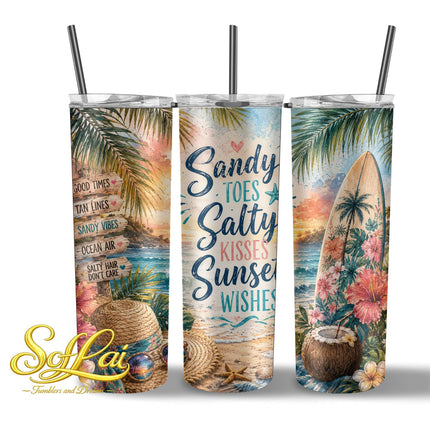 Tumbler Sandy salty sundy 1026