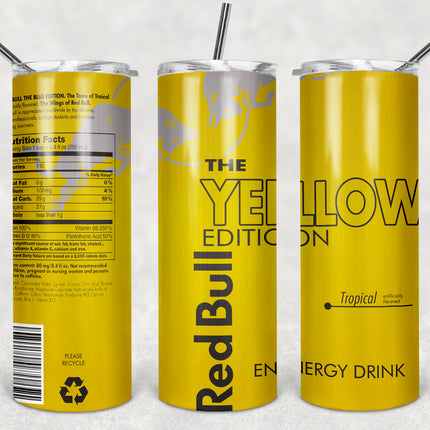 Tumbler Red Bull yellow