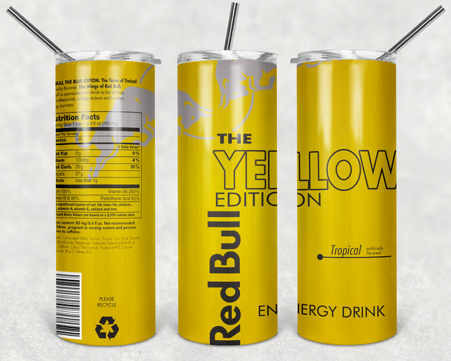 Tumbler Red Bull yellow
