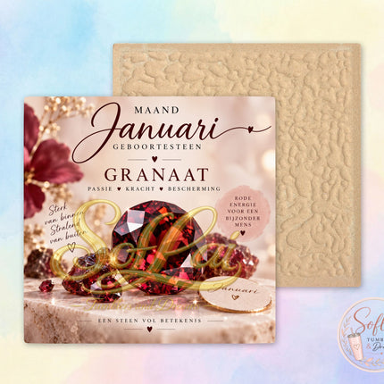 Tegel Januari granaat 1101