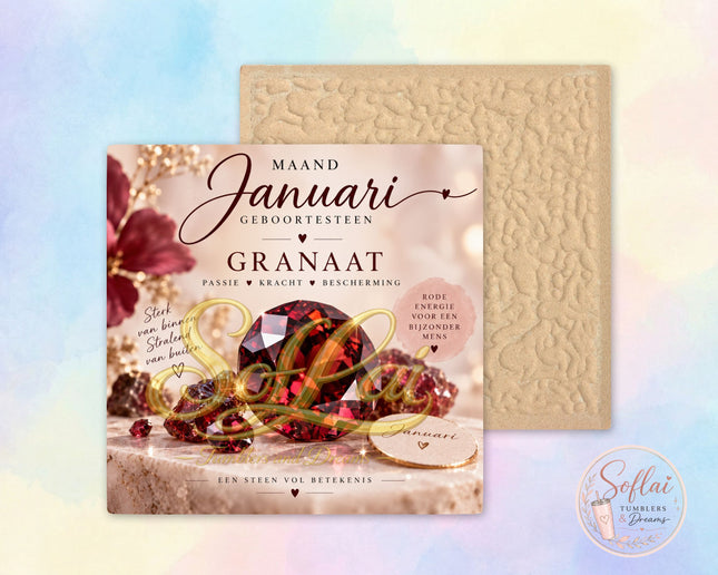 Tegel Januari granaat 1101