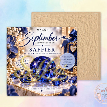 Tegel September saffier 1108