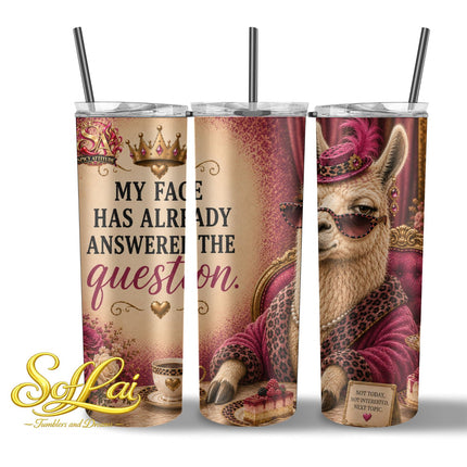 Tumbler Spicy attitude lama 1120