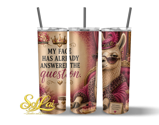 Tumbler Spicy attitude lama 1120