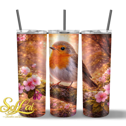 Tumbler Dieren - Roodborstje 155