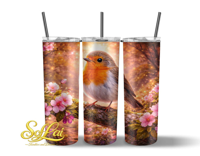 Tumbler Dieren - Roodborstje 155