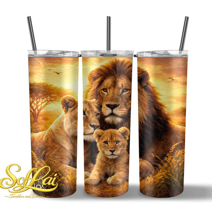 Tumbler Dieren - Leeuwen 162