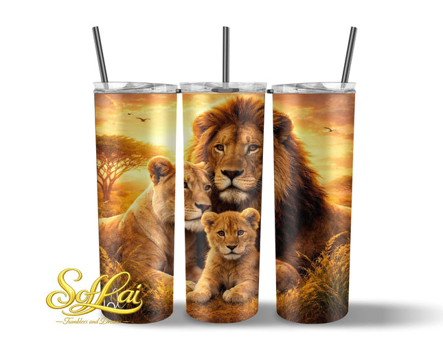 Tumbler Dieren - Leeuwen 162