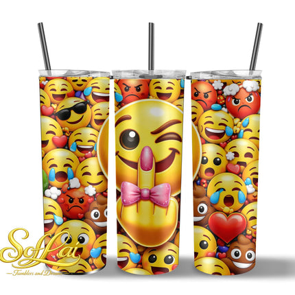 Tumbler - smiley 202