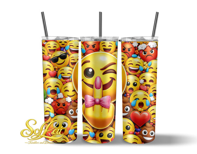Tumbler - smiley 202