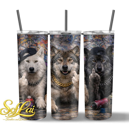 Tumbler Dieren (fantasie of bewerkt) 220