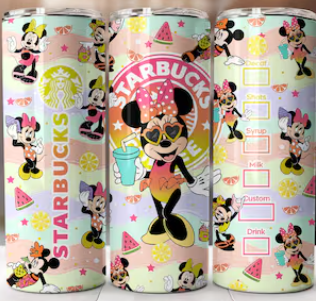 Tumbler mini mouse starbucks