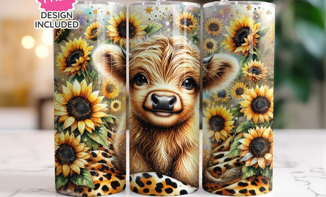 Tumbler Highland cow