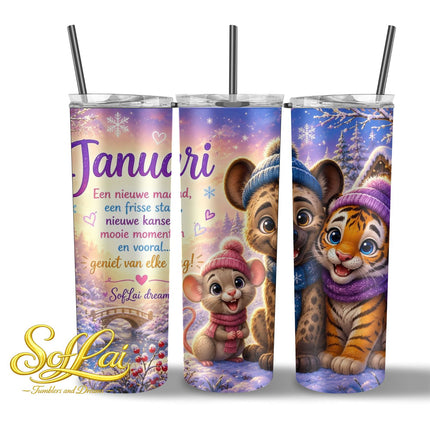 SofLai Maand tumbler 1 maand
