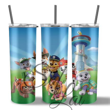 Tumbler Paw patrol