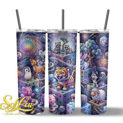 Tumbler Dieren (fantasie of bewerkt) 305