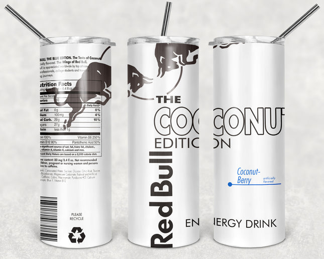 Tumbler Red Bull coconut