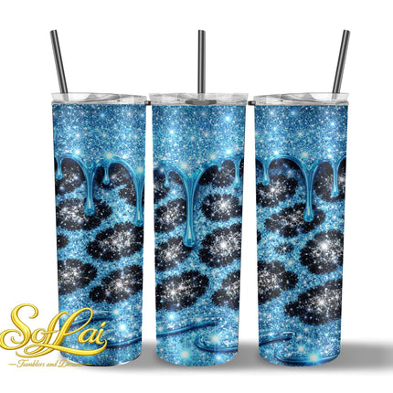 Tumbler Panter blauw 342