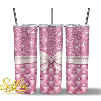Tumbler Roze strik 349