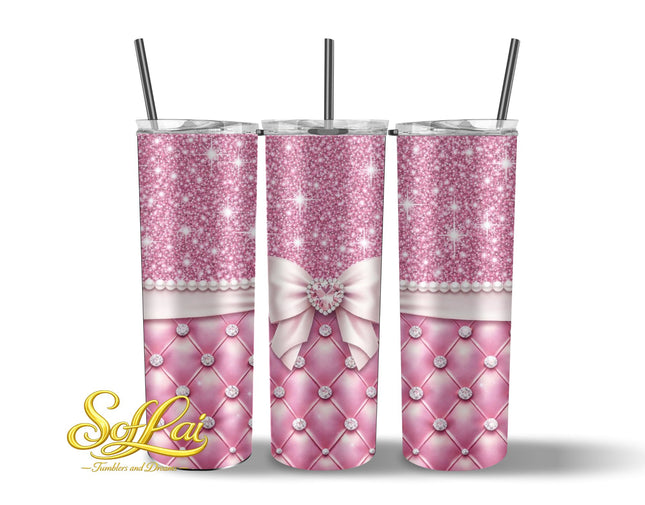 Tumbler Roze strik 349