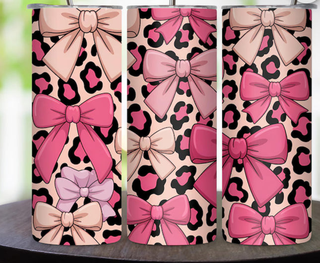 Tumbler panter en strikjes