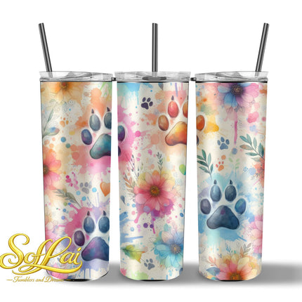 Tumbler Honden pootjes 564