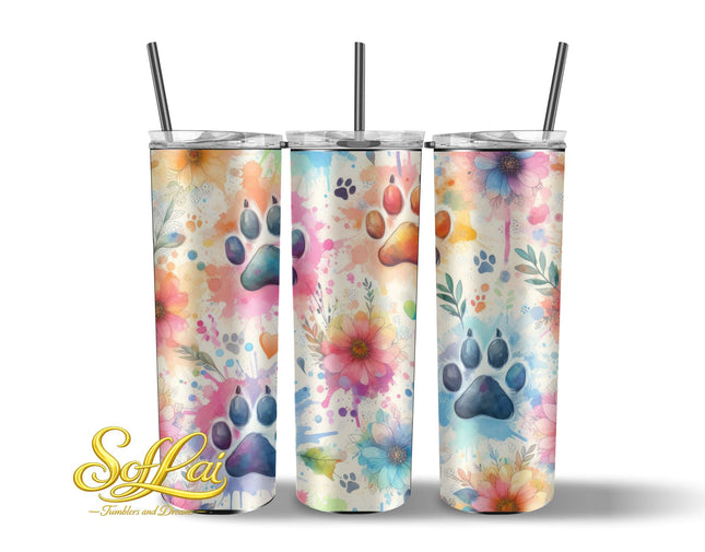 Tumbler Honden pootjes 564