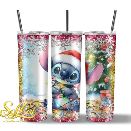 Tumbler Kerst Stitch 593