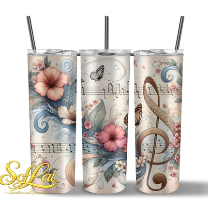 Tumbler Muzieknoten 696