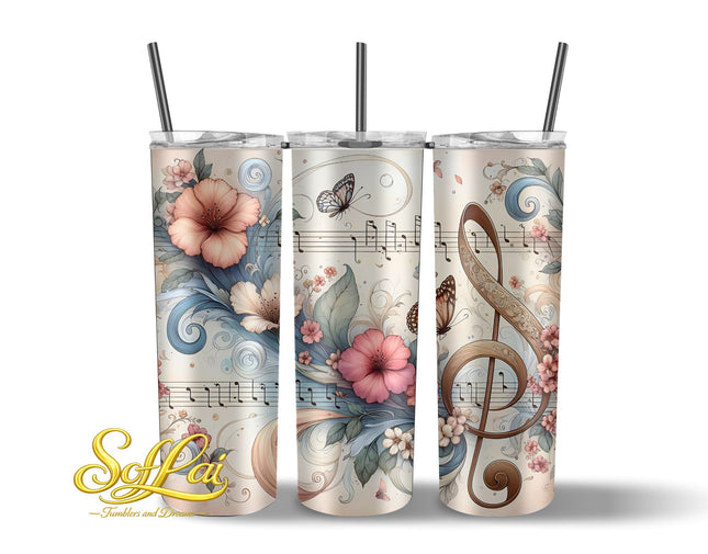 Tumbler Muzieknoten 696