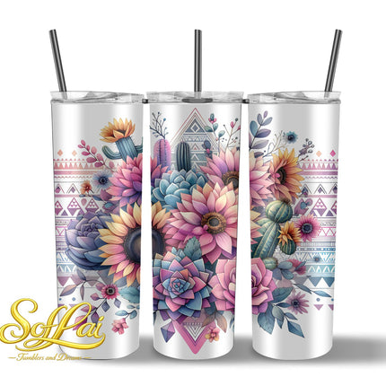 Tumbler Bloemen 698