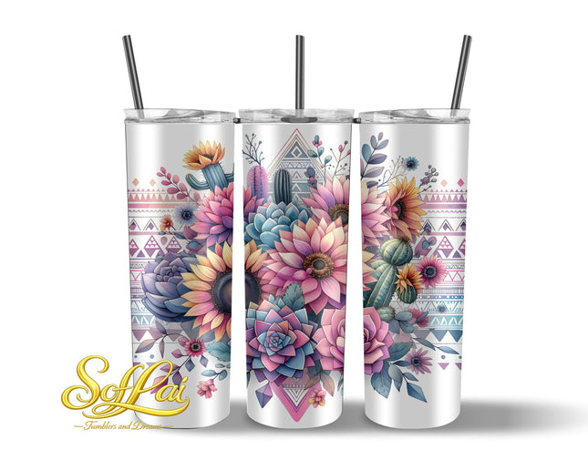 Tumbler Bloemen 698