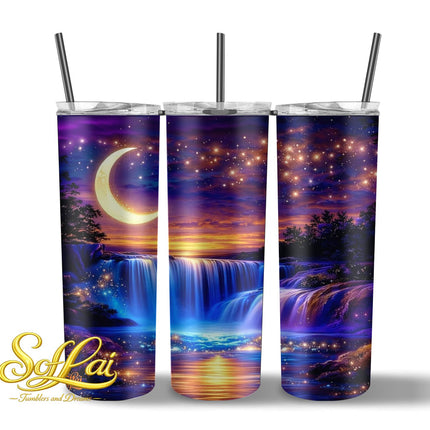 Tumbler Waterval in de nacht 702