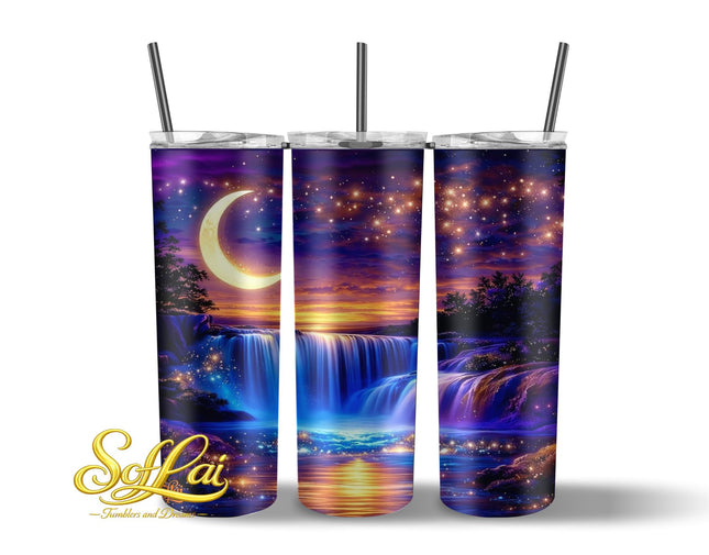Tumbler Waterval in de nacht 702