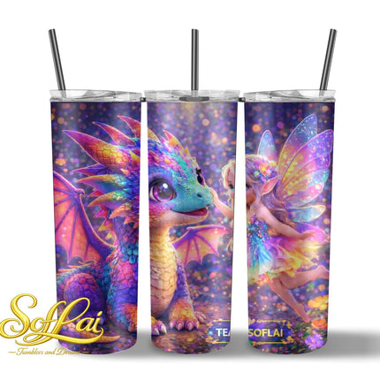 Tumbler Team Soflai Draak en elfje 754