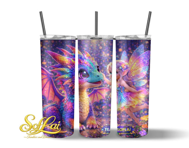 Tumbler Team Soflai Draak en elfje 754