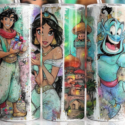 Tumbler kerst aladdin
