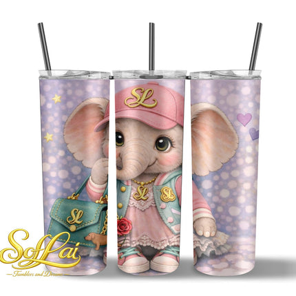 Tumbler Soflai dieren Olifant 87