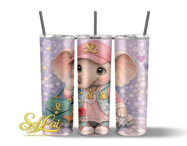 Tumbler Soflai dieren Olifant 87