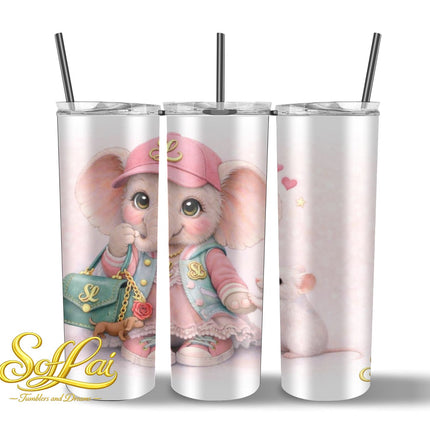 Tumbler Soflai dieren Olifant 89
