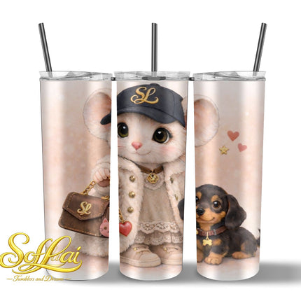 Tumbler Soflai dieren Muis 90