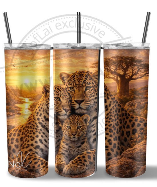 SofLai Exclusive Tumbler - NoX panter familie