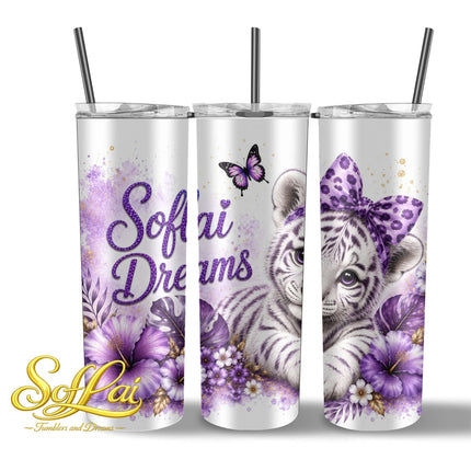 Tumbler Soflai Dreams witte tijger 904