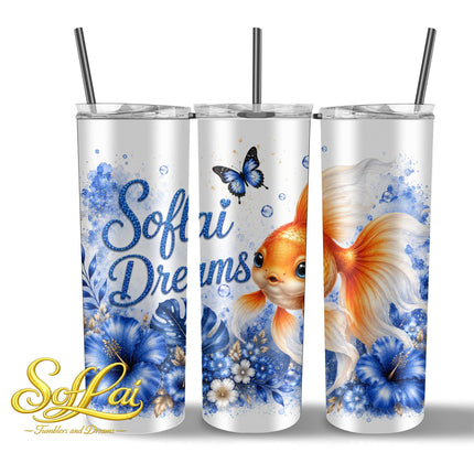 Tumbler Soflai Dreams sluierstaart goudvis 908
