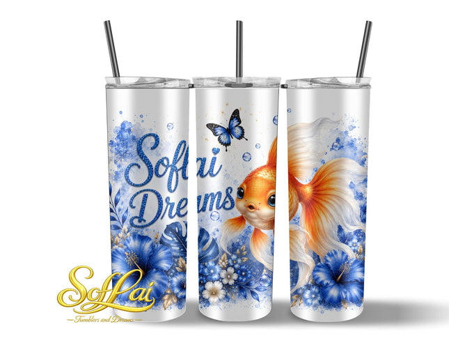 Tumbler Soflai Dreams sluierstaart goudvis 908