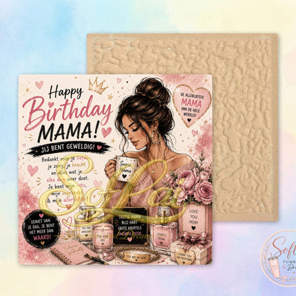 Tegel Happy birthday mama 992