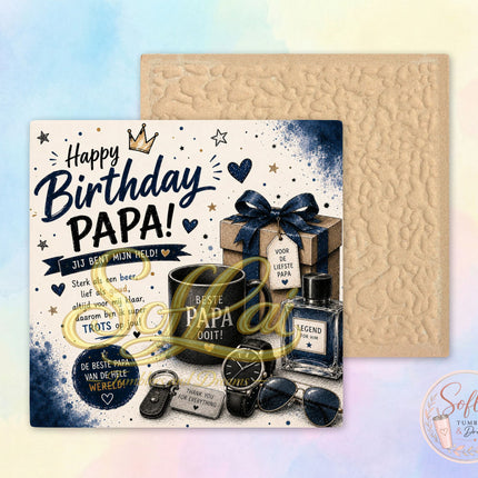Tegel Happy birthday papa 993