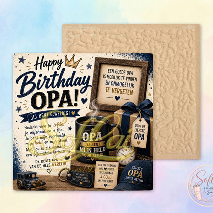 Tegel Happy birthday opa 994